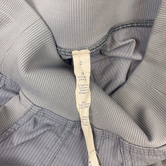 Lululemon Dance Studio Unlined Jogger Pants Light Grey Full Length Size 2 - Picture 8 of 13